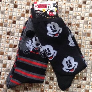 Mickey Mouse socks!